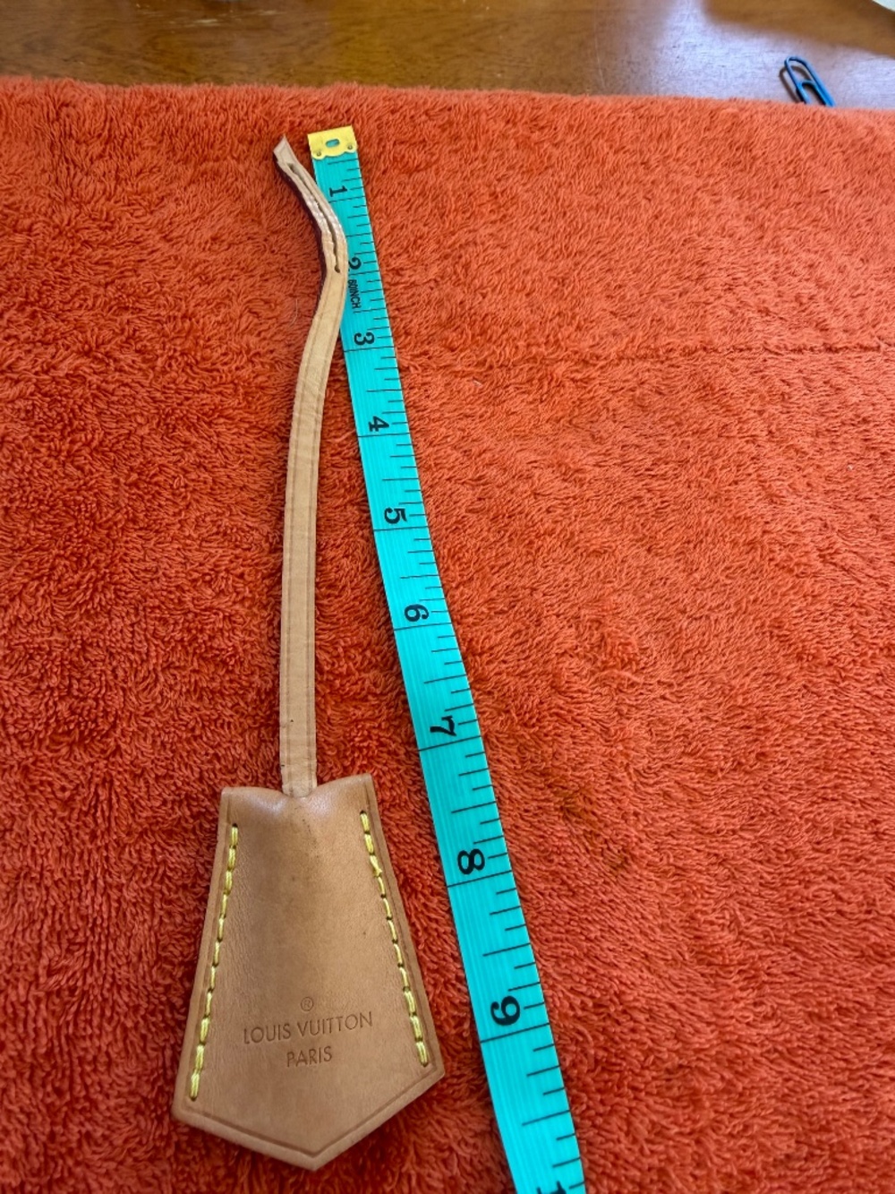 Louis Vuitton Vachetta Leather Clochette Key bell holder